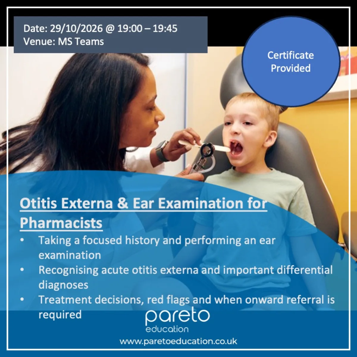Otitis Externa & Ear Examination