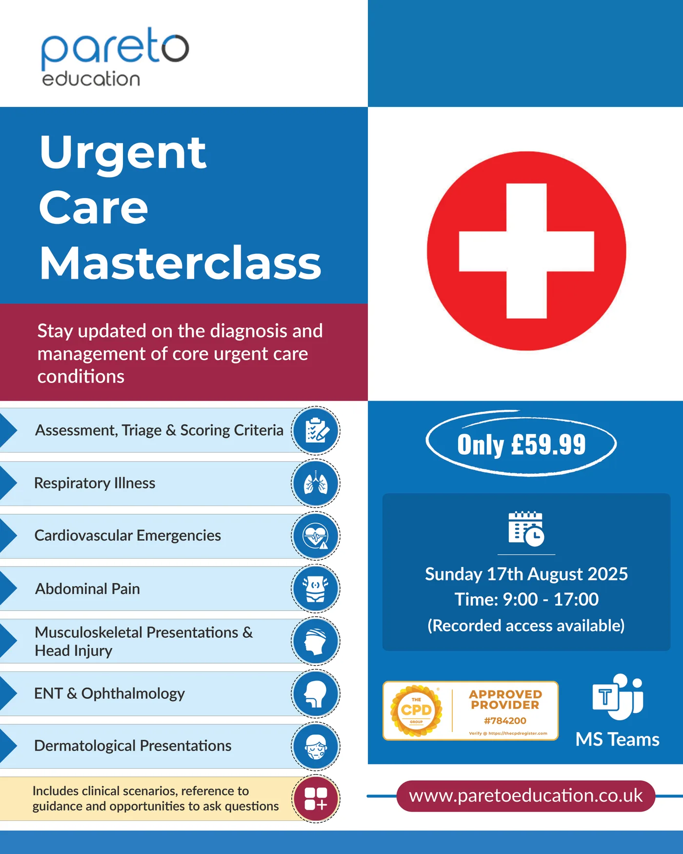 CPD Urgent Care Masterclass