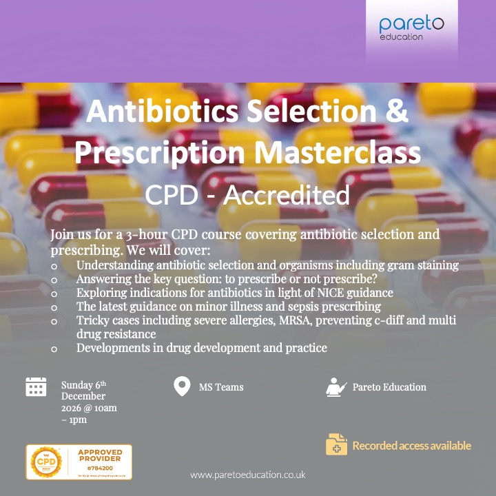 CPD Antibiotic Prescription Masterclass