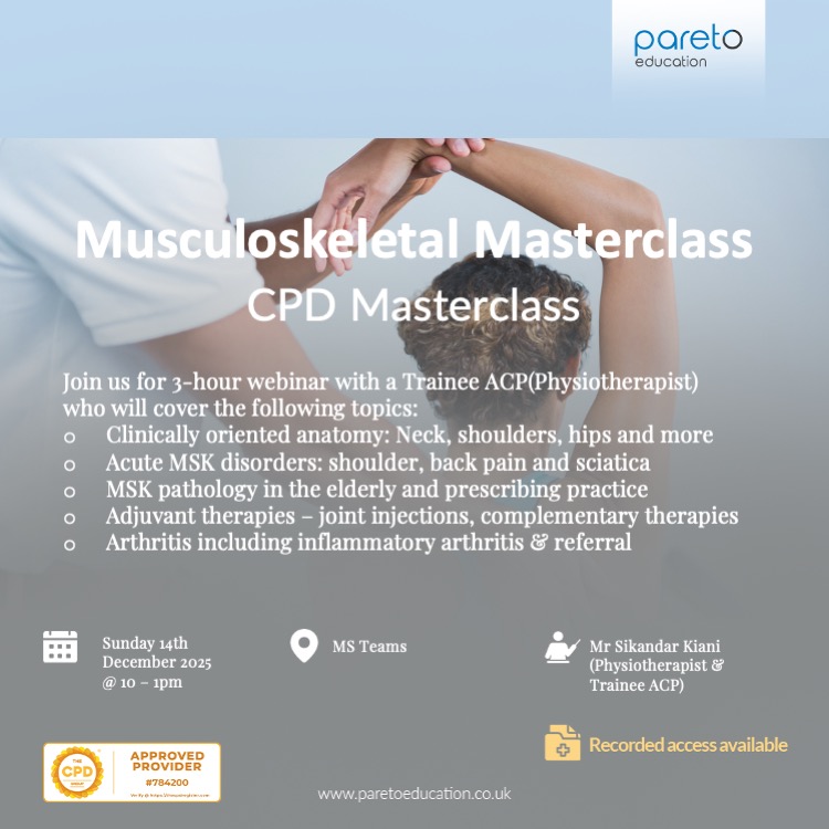 CPD Musculoskeletal (MSK) Masterclass